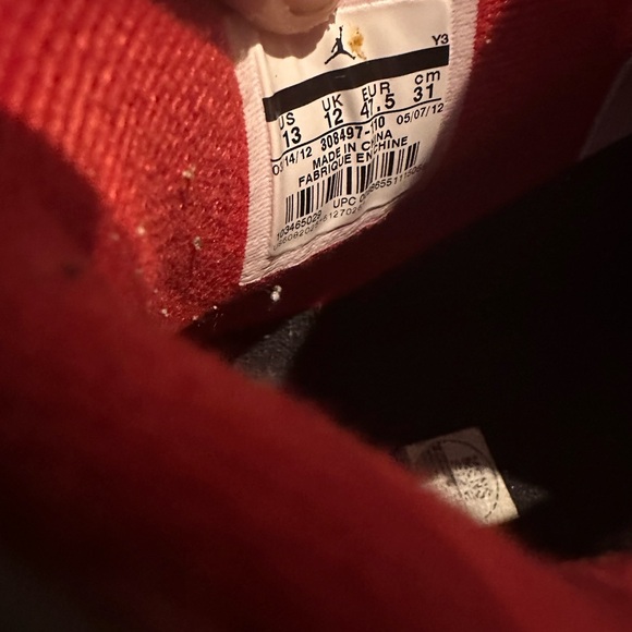 Size 13 - Jordan 4 Retro Fire Red 2012 - Picture 7 of 8